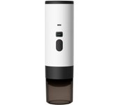 Cafetera espresso portátil, cafetera eléctrica, inalámbrica, autocalentable, máquina de café expreso de viaje, 60 ml, para café molido, cápsula Nespresso, camping, coche, caravana, senderismo, oficina Nota: Por favor, no utilice la cafetera para calentar,