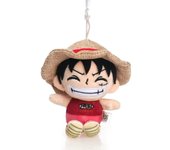 12cm/4.72in One Piece Original Kawaii Plush Keychain Toy Tony Chopper Soft Stuffed Plush Doll Keychain Handbag Ornaments Toys