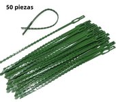 30/50 Pcs Reusable Garden Cable Ties Plant Support Shrubs Fastener Tree Locking Nylon Adjustable Plastic PE Cable Ties Tools