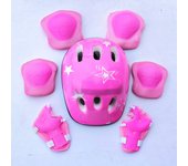 Children's Thickened Knee Protection Roller Skating Helmet Protector Skateboard Balance Car Roller Skateboard Protector Set