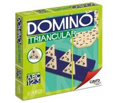 Cayro Dominó Triangular 710 Juego de Mesa con Porta Fichas