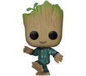 Funko-POP! Vinyl Guardianes de la Galaxia - Yo soy Groot - Groot PJS (dancing)