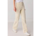 CIMARRON - Pantalon Chino Olivia-Nectar  - Caja Alta - Straight Wide Leg - Tallaje en Pulgadas- Tallaje en Pulgadas
