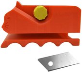 Cortador para rascadores de gatos, cortador de cartón con forma de gatito impreso en 3D, herramienta manual para cortar cartón, herramienta para hacer tiras de cartón para rascadores de gatos (negro)