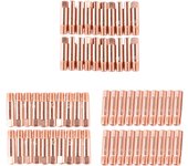 20/40/80PCS 0.8mm/1mm/1.2mm Tip Gas Nozzle MIG/MAG Welding Nozzle Contact Tips Gas Diffuser Connector Holder Conductive Nozzle