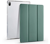 Luxury Transparent Flip Leather Tablet Case for Lenovo Tab P11 Plus  TB-J606F J616F Soft Clear Back Shockproof Protect Cover
