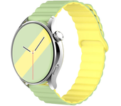 Magnetic loop For Samsung Galaxy watch 6 5 4 Classic 20MM 22mm Silicone bracelet Amazfit Bip 5/3 pro/Balance/GTS/GTR 4-3 strap