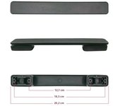 Luggage Handle Handle Grip Trolley Handle Suitcase Handle Bag Handle Replacement Universal Travel Black Luggage Bag Accessories
