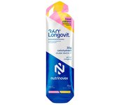 Nutrinovex - Longovit 360 Gel 24 x 45 g - Gel energético para largas distancias -  Sabor: Manzana Verde