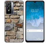 Funda Silicona para Vivo Y76 5G diseño Ladrillo 03 Dibujos