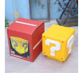 Super Mario Bros Anime Night Lamp LED Sound Question Mark Mushroom Light Action Figures Toy Cute Star Lights Kids Birthday Gift