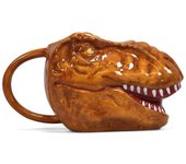 Taza 3D Cabeza T-Rex - Parque Jurasico     - Merchandising Oficial - Regalos Originales