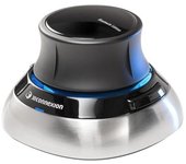 3Dconnexion SpaceMouse ratón Oficina RF Wireless + Bluetooth + USB Type-A 6DoF