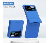 Solid Color Hinge Case for Samsung Galaxy Z Flip 5 3 4 5G Skin Feel Protective Fashion Hard 4-piece Set Flip4 Shockproof Cover