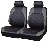 PU Leather Car Seat Covers Airbag Compatible Car Interior Accessories Front/ Rear/ Full Set Cover Cushion Universal Fit Most