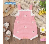 Monos de DOT para Bebé, mono sin Mangas para Niña recién nacida, pele Infantil para Niño, ropa con neumáticos de 0 a 18M, Monos florales Bonitos de moda