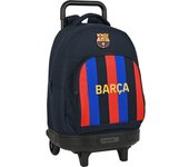SAFTA - F.C.BARCELONA Mochila con Carro Incorporado Diseño Único y Licencia Oficial - Mochila hombreras y espalda acolchada - Mochila Extraible se puede lavar - Mochila carro incorporado diseño único  - Mochila Espalda Ergonómica y Hombreras Acolchadas