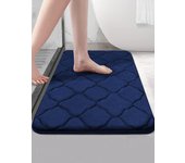 1pc Coral velvet bedroom sponge carpet floor mat, super soft anti-slip bath mat, water absorption and machine washable, kitchen