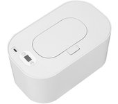 Calentador de toallitas húmedas de plástico, toallitas duraderas de gran capacidad, alimentadas por USB, temperatura constante, calentador de biberones para bebés