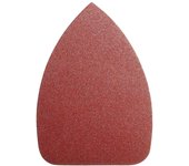 Wolfpack Lija Recambio Delta 140x100 Mm. Grano 180 (10 Piezas) Velcro de Alta Adherencia