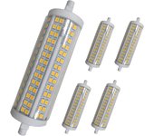 LED ATOMANT Bombilla LED R7S 20W 118mm Regulable, 2000 Lúmenes, Ángulo de Apertura 360º, Alta Eficiencia Energética, Encendido Instantáneo, Cuerpo de Aluminio, Ideal para Apliques, Proyectores, Lámparas de Pie, Iluminación Interior y Exterior
