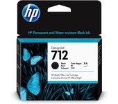 Cartucho de Tinta HP 712 Negro - Tinta a Base de Pigmentos