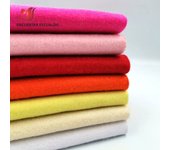 7 Rolls 20*90cm Soft Felt Fabric Non-woven Felt Fabric Sheet  DIY Sewing Dolls Crafts Material 1.4mm Thick