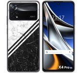 Funda Silicona para Xiaomi POCO X4 Pro 5G diseño Mármol 01 Dibujos
