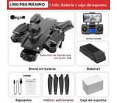 New L900 Pro MAX GPS Drone 4K Professional Dual Camera 5G Wifi 360° Obstacle Avoidance Brushless Foldable Quadcopter RC Drones