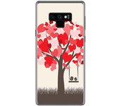 Tumundosmartphone Funda Gel Tpu para Samsung Galaxy Note 9 Diseño Pajaritos Dibujos