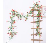 190cm Artificial Plants Babysbreath Eucalyptus Vine For Home Wedding Garden Outdoor Background Wall Hanging Flower Garland Decor