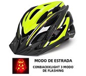 VICTGOAL Bicycle Helmet Men's Ultralight Taillight LED MTB Road Bike Helmet Cycling Motorcycle Electric Scooter Safty Helmets