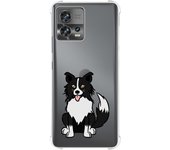 Funda Silicona Antigolpes para Motorola Edge 30 Fusion 5G diseño Perros 01 Dibujos
