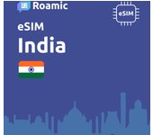 Roamic eSIM India para Viajeros - eSIM para India - Datos Móviles en 5G/4G y Conexión de Alta Velocidad. Evita Pagar Gastos de Roaming