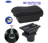Car Armrest For Volkswagen UP Armrest Box For Skoda Citigo VW UP Seat Mii Console Storage Box dedicated Retrofit Car Accessories