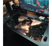 XXL Mouse Pad Anime Overlord Albedo Keyboard Office Table Pads Large Cartoon Kawaii Gilr Mousepad Gaming Playmat Laptop Mice Mat
