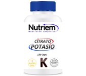 POTASIO CITRATO NUTRIEM 120 CÁPSULAS 360 mg por cápsula.