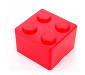 Building Blocks Storage Box Desktop Makeup Cosmetic Box Space Saving Office Storage Box for Jewelry Sundries Pen