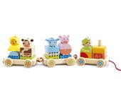 DJECO TRACTOR TREN FORMAS ANIMALES GRANJA.