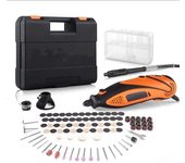Mini Amoladora Eléctrica TACKLIFE Herramientas Rotatorias Multifunción con 80 Accesorios y 4 Archivos Adjuntos Artesanías RTD35ACL