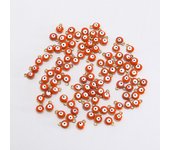 10/30/50pcs 6mm Enamel Evil Eye Beads Charm Stainless Steel DIY Craft  Charms Pendants for Jewelry Making DIY Bracelet Necklace