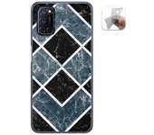 Tumundosmartphone Funda Gel Tpu para Oppo A52 / Oppo A72 diseño Mármol 06 Dibujos