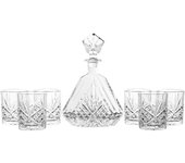 Set 7 Piezas Whisky Cristal 630 Ml