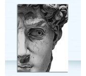 Nordic Black And White Famous Paintings Wall Art David Head Body Sculpture Posters And Prints Living Room Decoration Gifts