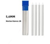 5.6mm Metal Mechanical Pencil And 2B/4B/6B/8B Pencil Refill For Writing Tool Sketch Comics Design Automatic Pencil