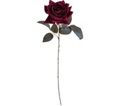 Poenia Arte Floral - Varas de Rosa Artificial 63cm - Pack de 3 - Decoración Floral