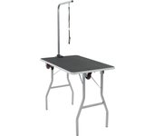 vidaXL Mesa de higiene para mascotas, portátil y con ruedas