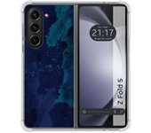 Funda Silicona Antigolpes para Samsung Galaxy Z Fold 5 5G diseño Acuarela 13 Dibujos