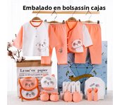 Lawadka 18piece/lot Newborn Baby Clothes For Girls Boys Sets 100% Cotton Infant Spring Autumn Soft Boy Clothing New born Hat Bib