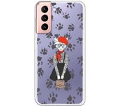 Funda compatible con Samsung Galaxy S21 - S30 (4G/5G) - Pretty Cat
